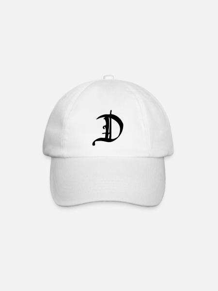 D - Baseballkappe - Weiß/Weiß
