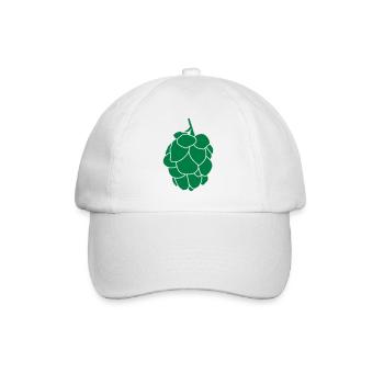 Hopfendolde - Baseballkappe - Weiß/Weiß - Vorne