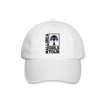 Visite des filles de Majorque - Casquette classique - blanc/blanc - Devant