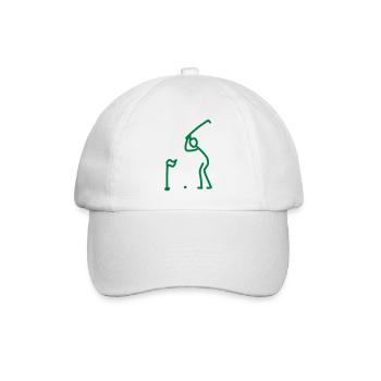 iYpsilon Golf - Baseballkappe - Weiß/Weiß - Vorne