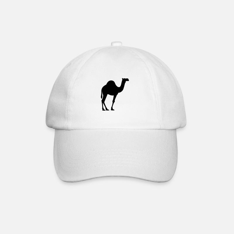 Kamel - Baseballkappe - Weiß/Weiß