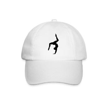 Gymnastique, Gymnaste - Gymnastique féminine et féminine - Casquette classique - blanc/blanc - Devant