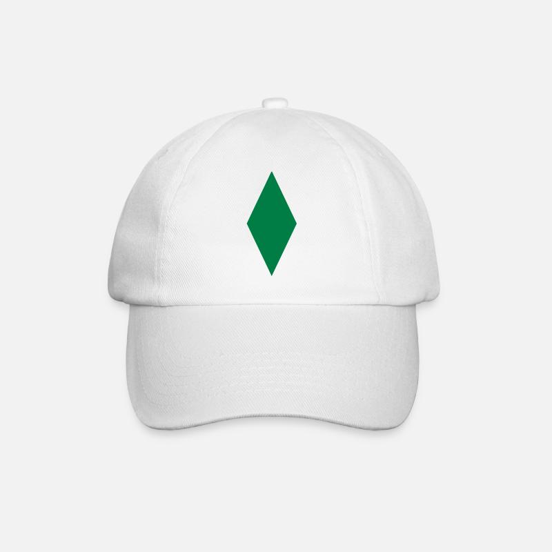 Raute2 - Baseball Cap - white/white