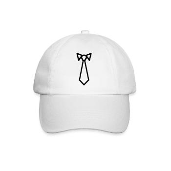 Tie - Baseball Cap - white/white - Front