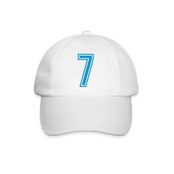 7 - Casquette classique - blanc/blanc - Devant