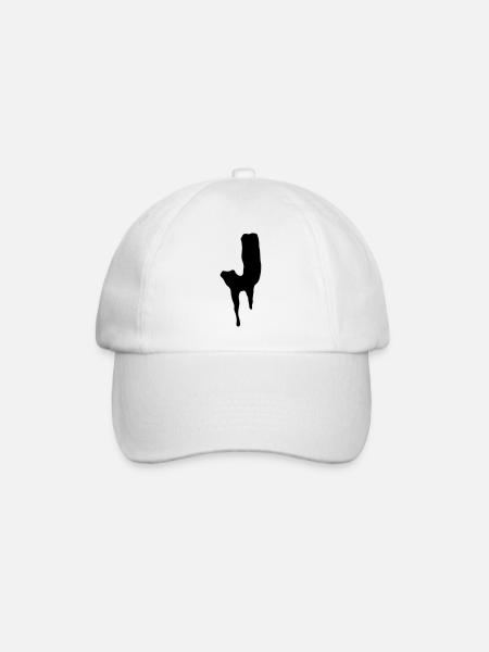 J - Baseballkappe - Weiß/Weiß