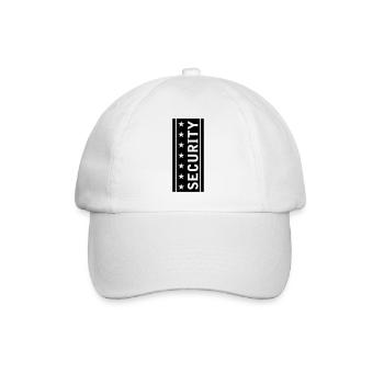 Stars Security Logo - Baseballkappe - Weiß/Weiß - Vorne