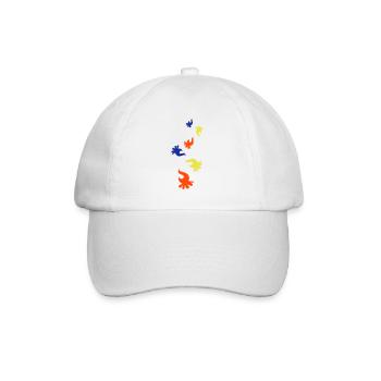 Campfire Colorful - Baseball Cap - white/white - Front