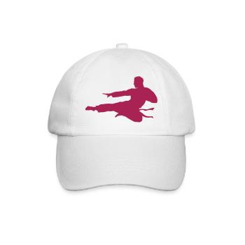 Karate male eu - Baseball Cap - white/white - Front