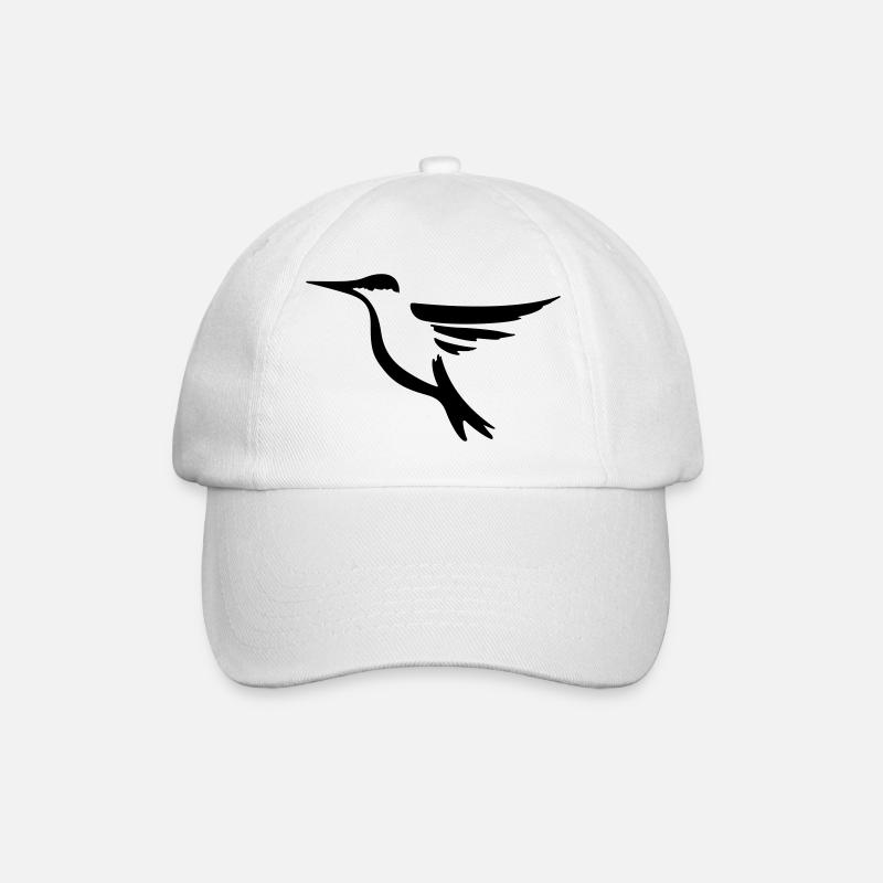 Hummingbird 2 - idée de cadeau d'oiseau - Casquette classique - blanc/blanc