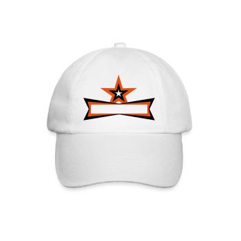 Star Frame - Baseballkappe - Weiß/Weiß - Vorne