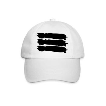 deutschland - Baseballkappe - Weiß/Weiß - Vorne