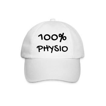 Physiotherapy Physio Krankengymnast Kiné Doctor - Baseball Cap - white/white - Front