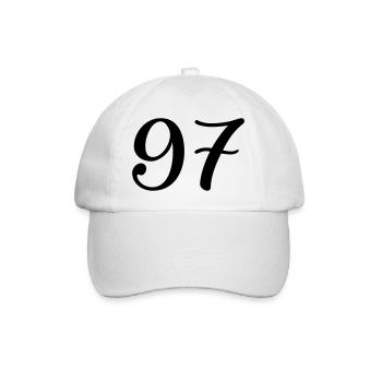 97 - Casquette classique - blanc/blanc - Devant