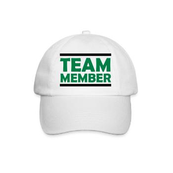 Team Member - Baseball Cap - white/white - Front