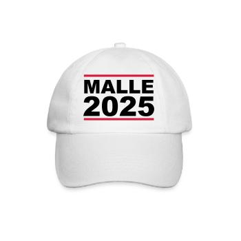 MALLE 2025 - Casquette classique - blanc/blanc - Devant