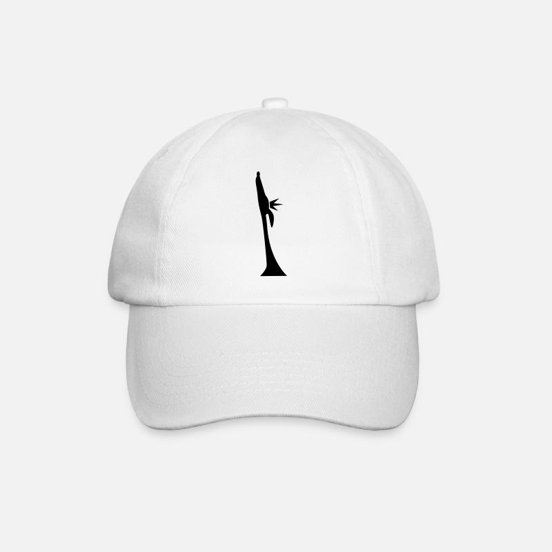 Roi / Reine - Casquette classique - blanc/blanc