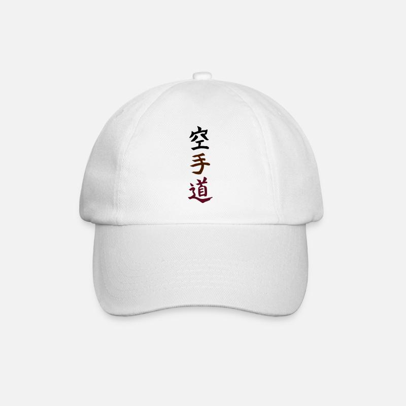 Karatedo japanese - Baseball Cap - white/white