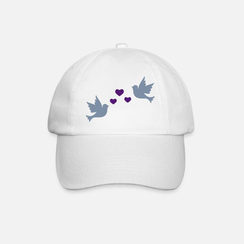 romantique - Casquette classique - blanc/blanc