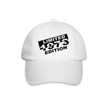 Jahr 1973 limited edition - Baseballkappe - Weiß/Weiß - Vorne