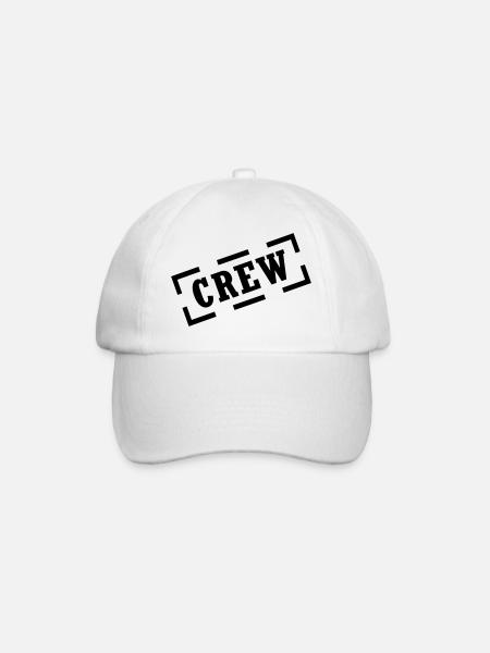 crew - Casquette classique - blanc/blanc