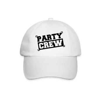 party_crew01 - Casquette classique - blanc/blanc - Devant