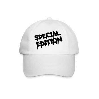 special_edition - Baseball Cap - white/white - Front
