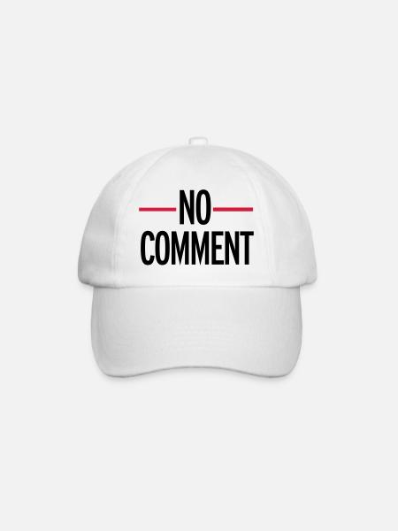 No Comment - Casquette classique - blanc/blanc