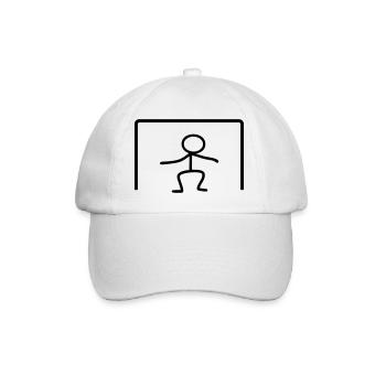 Stick Figures Gate - Baseball Cap - white/white - Front