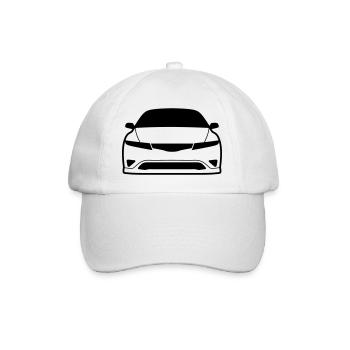 JDM Car eyes FN2 | T-shirts JDM - Baseball Cap - white/white - Front