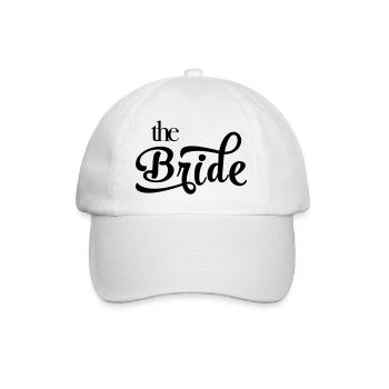 The Bride, die Braut - Baseballkappe - Weiß/Weiß - Vorne