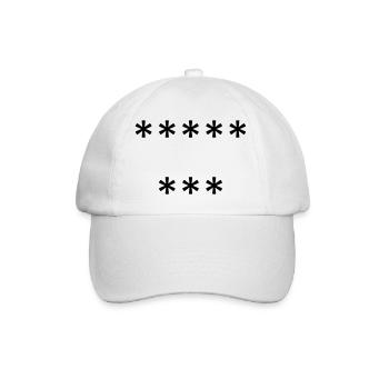 anti pis - Casquette classique - blanc/blanc - Devant