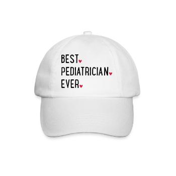 Pediatrician - Baseball Cap - white/white - Front