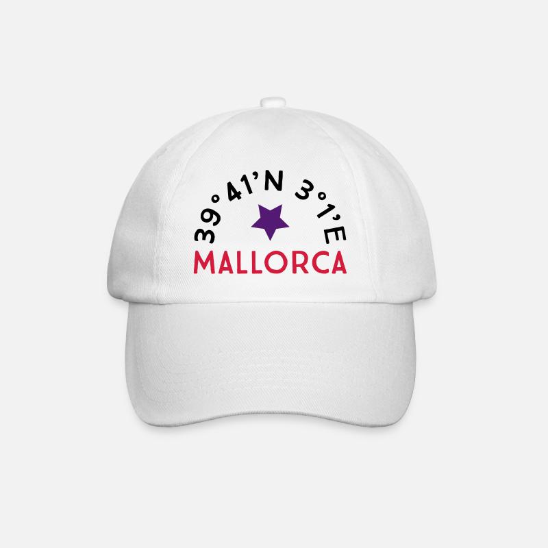 Majorque - Casquette classique - blanc/blanc