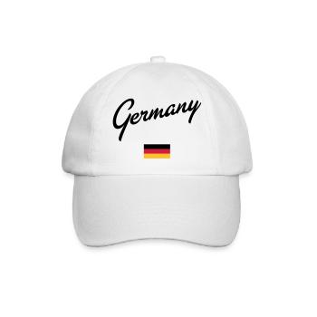 Allemagne - Casquette classique - blanc/blanc - Devant