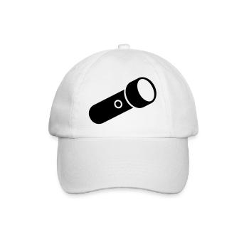 Lampe de poche - Casquette classique - blanc/blanc - Devant