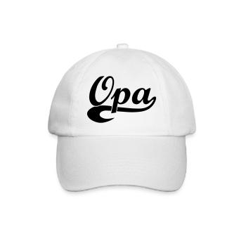 Grand-père - Casquette classique - blanc/blanc - Devant