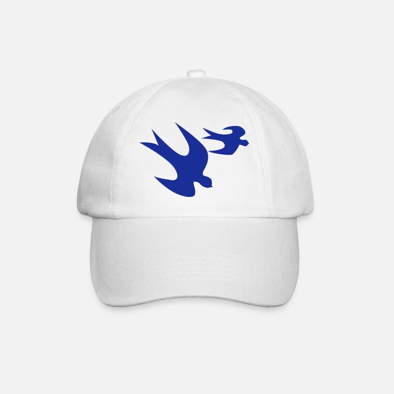 Kachel - Baseballkappe - Weiß/Weiß