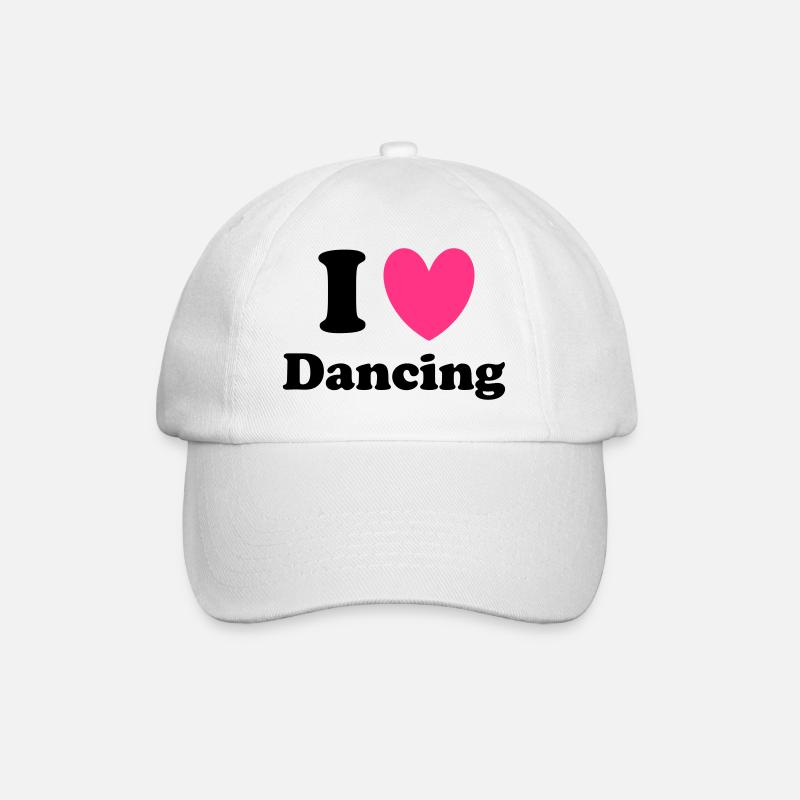 Dancing - Baseballkappe - Weiß/Weiß