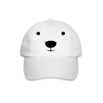 Polar Bear - Baseballkappe - Weiß/Weiß - Vorne