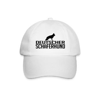 BERGER ALLEMAND Race de chien Chiens Wilsigns - Casquette classique - blanc/blanc - Devant