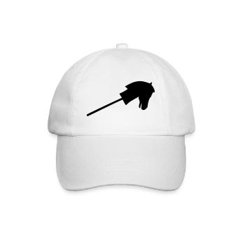 Monter un cheval bâton - Casquette classique - blanc/blanc - Devant