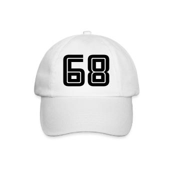 68 - Casquette classique - blanc/blanc - Devant