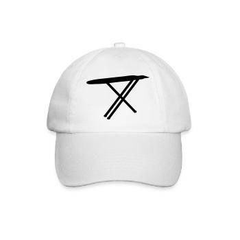 ironing board - Baseball Cap - white/white - Front