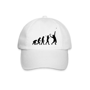Tennis Evolution - Baseball Cap - white/white - Front