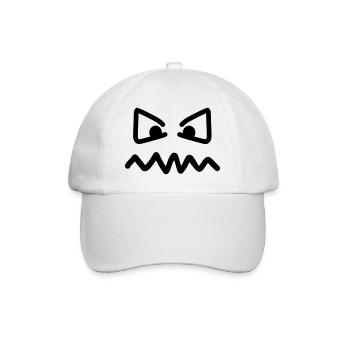 Yeux - Casquette classique - blanc/blanc - Devant