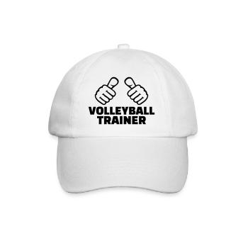 Volleyball - Baseballkappe - Weiß/Weiß - Vorne