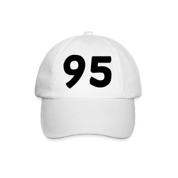95 - Casquette classique - blanc/blanc - Devant