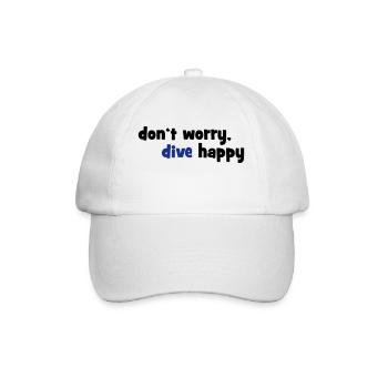 dive - Baseball Cap - white/white - Front