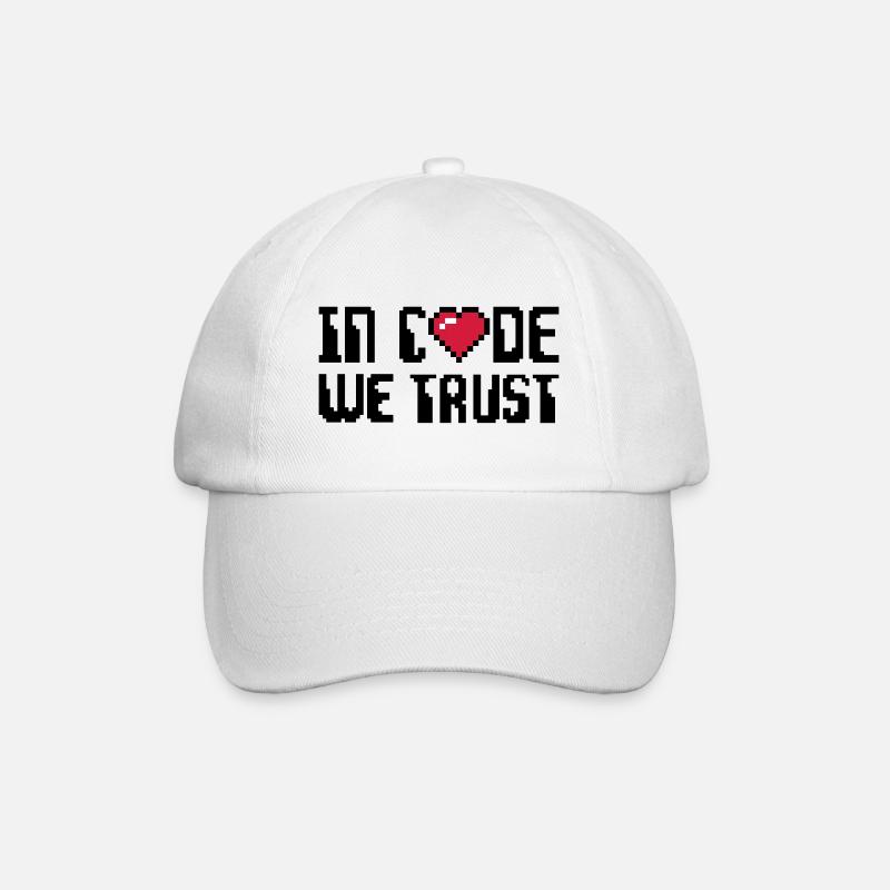 Geek - Casquette classique - blanc/blanc
